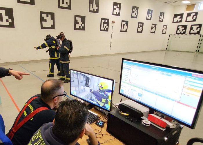 Extended Reality for training firefighters at the Athens International Airport