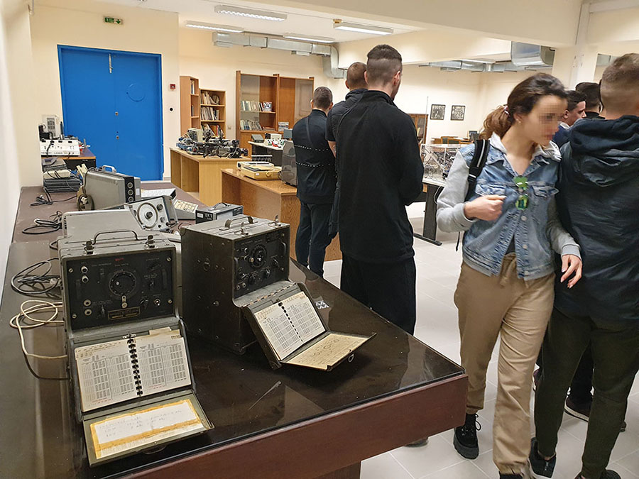 Student visit during Open Day 2020