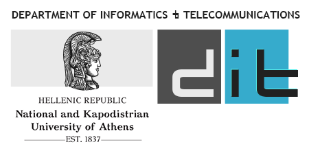 Department of Informatics and Telecommunications, National and Kapodistrian University of Athens: home