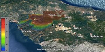 FLogA tool for simulation and geo-animation of wildfires